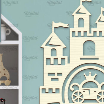 Intra απο ξύλο plywood 3mm-4mm πάχος – Τοίχο Διακόσμηση Βρεφικού Δωματίου Δίασταση  20x20 cm INTRAFABR-98406203 - Image 1