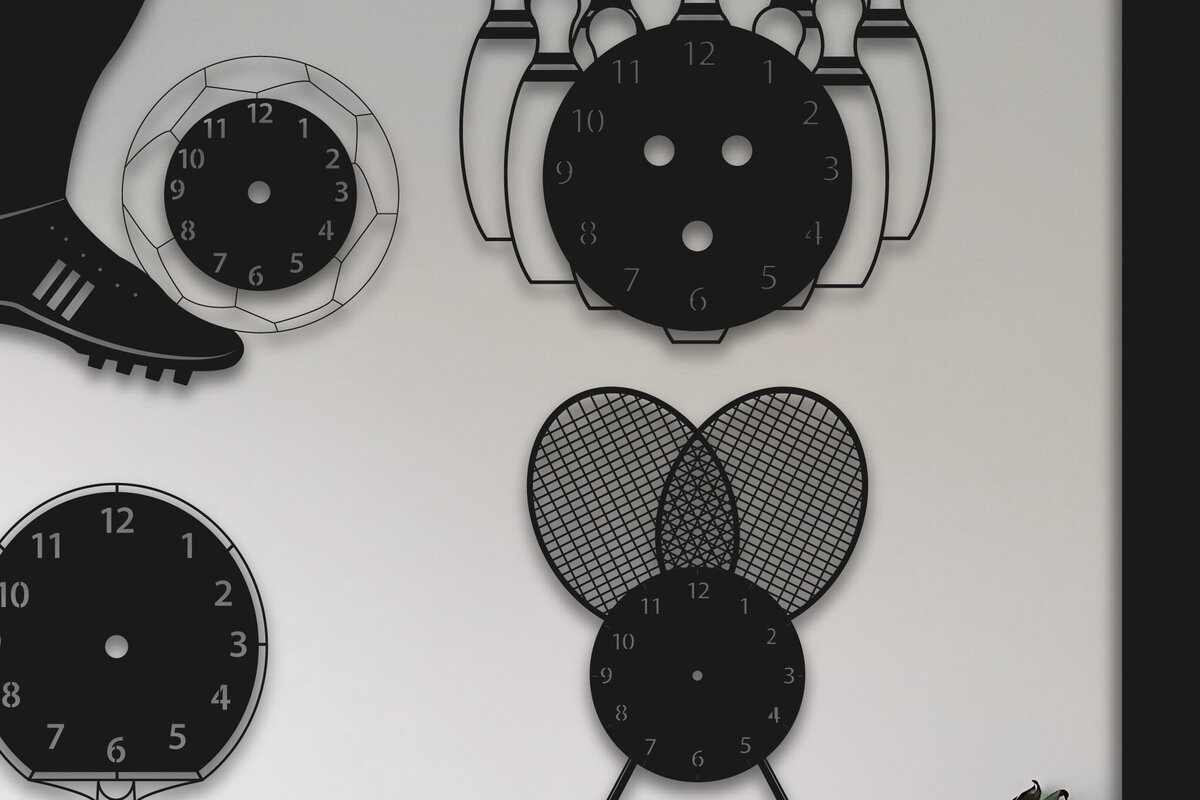 Intra απο ξύλο plywood 3mm-4mm πάχος – Πακέτα ρολογιών τοίχου Δίασταση  40x30 cm INTRAFABR-79313636