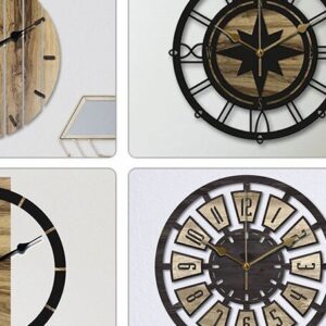 Intra απο ξύλο plywood 3mm-4mm πάχος – Ρολόι τοίχου, ρολόγια τοίχου μοντέλα DXF Δίασταση  40x30 cm INTRAFABR-35922261