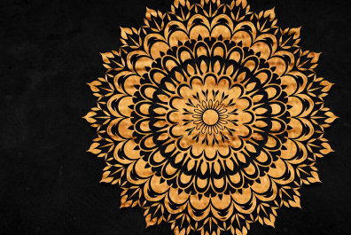 Intra απο ξύλο plywood 3mm-4mm πάχος – Διακόσμηση τοίχου Mandala Cut Laser Δίασταση  40x30 cm INTRAFABR-101971467