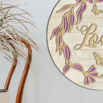 Intra απο ξύλο plywood 3mm-4mm πάχος – Διακοσμητικό πάνελ τοίχου, Αρχεία πολλαπλών στρώσεων Δίασταση  40x30 cm INTRAFABR-87257285 - Image 1