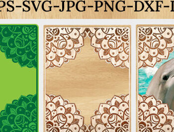 Intra απο ξύλο plywood 3mm-4mm πάχος – Πλαίσιο τοίχου Δίασταση  40x30 cm INTRAFABR-29261389 - Image 1