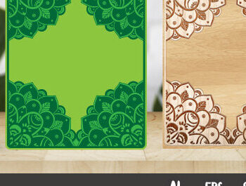 Intra απο ξύλο plywood 3mm-4mm πάχος – Πλαίσιο τοίχου Δίασταση  40x30 cm INTRAFABR-29261389 - Image 2