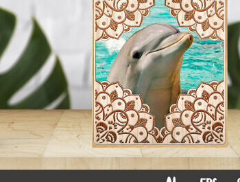 Intra απο ξύλο plywood 3mm-4mm πάχος – Πλαίσιο τοίχου Δίασταση  40x30 cm INTRAFABR-29261389 - Image 4