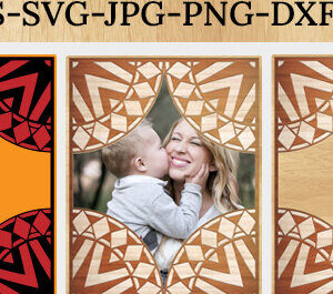 Intra απο ξύλο plywood 3mm-4mm πάχος – Πλαίσιο τοίχου Δίασταση  40x30 cm INTRAFABR-29261404