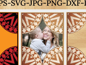 Intra απο ξύλο plywood 3mm-4mm πάχος – Πλαίσιο τοίχου Δίασταση  40x30 cm INTRAFABR-29261404 - Image 1