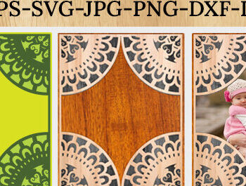 Intra απο ξύλο plywood 3mm-4mm πάχος – Πλαίσιο τοίχου Δίασταση 40x30 cm INTRAFABR-29261420 - Image 1