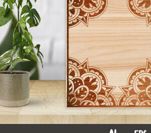 Intra απο ξύλο plywood 3mm-4mm πάχος – Πλαίσιο τοίχου Δίασταση  40x30 cm INTRAFABR-29199891