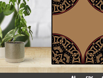 Intra απο ξύλο plywood 3mm-4mm πάχος – Πλαίσιο τοίχου Δίασταση  40x30 cm INTRAFABR-29199910 - Image 2