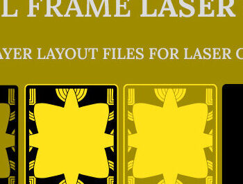 Intra απο ξύλο plywood 3mm-4mm πάχος – Πλαίσιο τοίχου Δίασταση  40x30 cm INTRAFABR-27382665 - Image 4