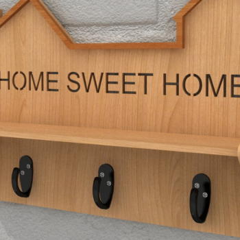 Intra απο ξύλο plywood 3mm-4mm πάχος –  θήκης για κλειδί τοίχου 109 Δίασταση  40x30 cm INTRAFABR-118028252 - Image 1