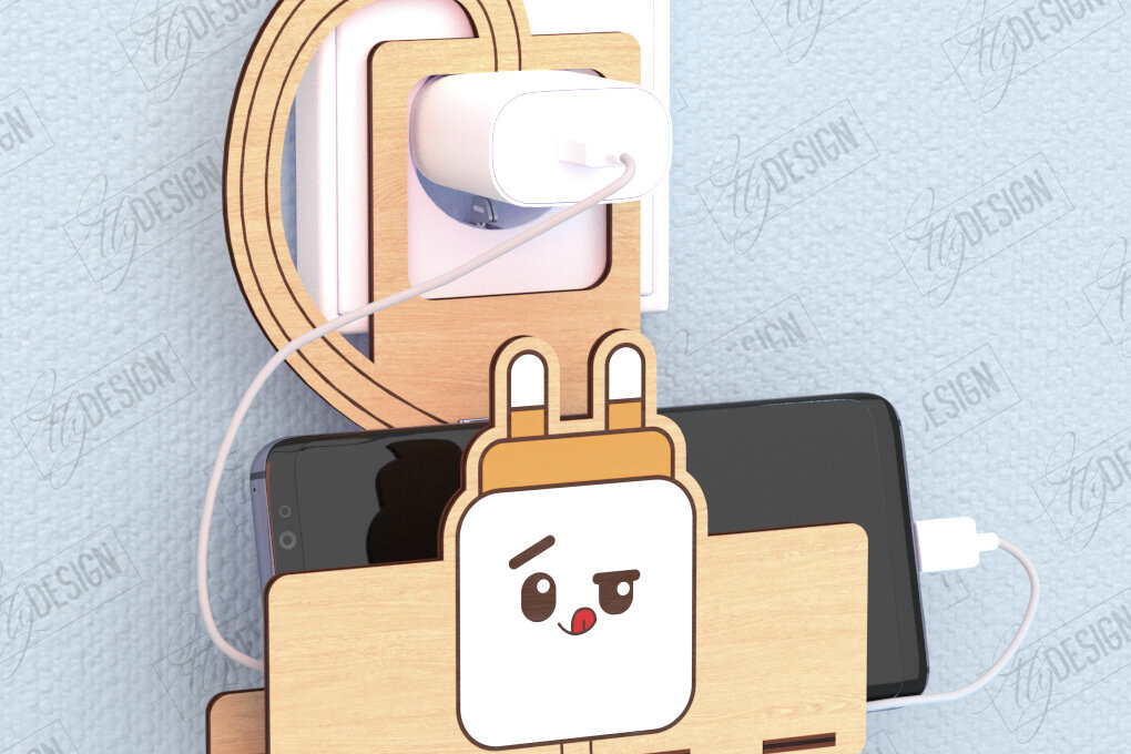 Intra απο ξύλο plywood 3mm-4mm πάχος – Βάση φόρτισης κινητού τοίχου με λέιζερ Δίασταση  40x30 cm INTRAFABR-120846175