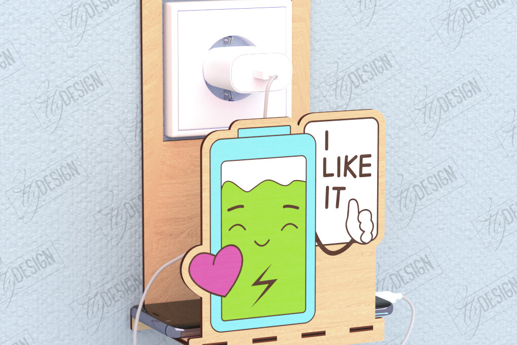 Intra απο ξύλο plywood 3mm-4mm πάχος – Βάση φόρτισης κινητού τοίχου με λέιζερ Δίασταση  40x30 cm INTRAFABR-120846185