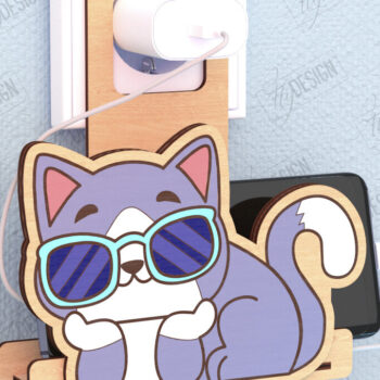 Intra απο ξύλο plywood 3mm-4mm πάχος – Βάση φόρτισης κινητού τοίχου με λέιζερ Δίασταση  40x30 cm INTRAFABR-120846172 - Image 1