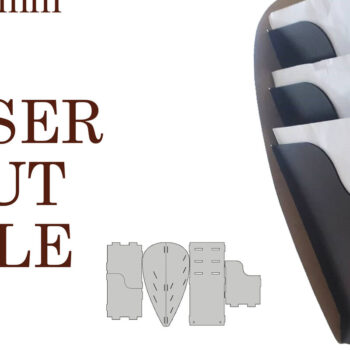 Intra απο ξύλο plywood 3mm-4mm πάχος – Επιτοίχια θήκη αρχείων Δίασταση  20x20 cm INTRAFABR-108038505 - Image 1