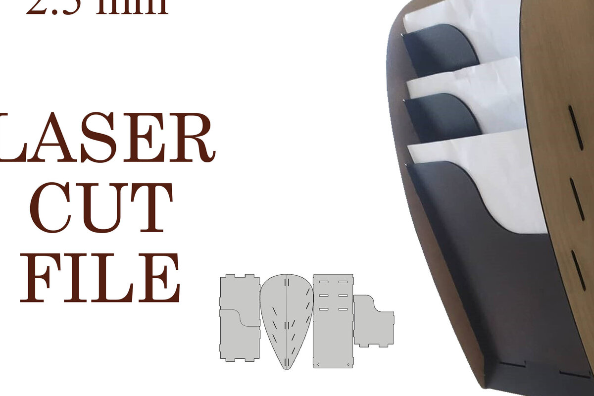 Intra απο ξύλο plywood 3mm-4mm πάχος – Επιτοίχια θήκη αρχείων Δίασταση  20x20 cm INTRAFABR-108038505