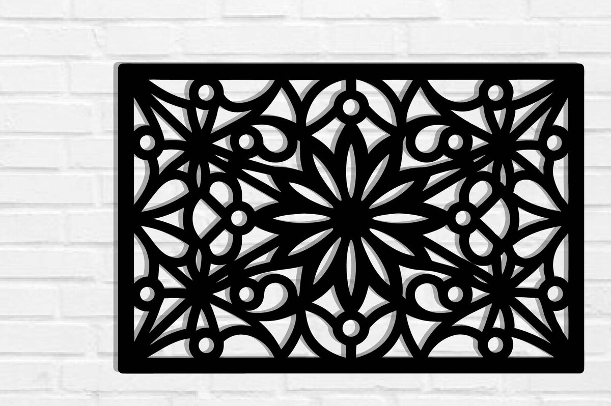 Intra απο ξύλο plywood 3mm-4mm πάχος – Αρχείο κοπής με λέιζερ πάνελ τοίχου Δίασταση  40x30 cm INTRAFABR-118211865