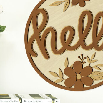 Intra απο ξύλο plywood 3mm-4mm πάχος – Πάνελ τοίχου, πρότυπο διακόσμησης πολλαπλών στρώσεων Δίασταση  40x30 cm INTRAFABR-92497977 - Image 1