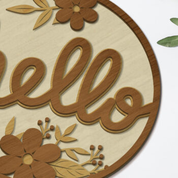 Intra απο ξύλο plywood 3mm-4mm πάχος – Πάνελ τοίχου, πρότυπο διακόσμησης πολλαπλών στρώσεων Δίασταση  40x30 cm INTRAFABR-92497977 - Image 3