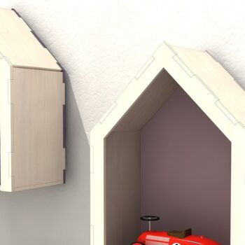 Intra απο ξύλο plywood 3mm-4mm πάχος –  ραφιών τοίχου Glowforge Λήψη Δίασταση  40x30 cm INTRAFABR-38596801 - Image 3