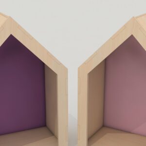 Intra απο ξύλο plywood 3mm-4mm πάχος – Αρχεία κοπής λέιζερ ραφιών τοίχου DXF CDR Δίασταση  40x30 cm INTRAFABR-38589311