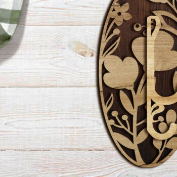 Intra απο ξύλο plywood 3mm-4mm πάχος – Ντουλάπα Διακοσμημένος γάντζος Διακοσμητικός Θερμ Δίασταση  40x30 cm INTRAFABR-101978891 - Image 1