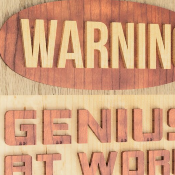 Intra απο ξύλο plywood 3mm-4mm πάχος – Προειδοποιητικό σήμα (Αγγλικά, Γαλλικά, Γερμανικά και Ισπανικά) Δίασταση  20x20 cm INTRAFABR-97309762 - Image 3