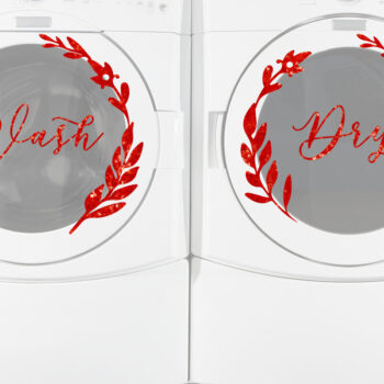 Intra απο ξύλο plywood 3mm-4mm πάχος – Wash Dry, Διακόσμηση τοίχου πλυντηρίου, στεφάνι Δίασταση  40x30 cm INTRAFABR-8237053 - Image 3