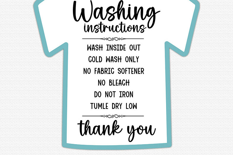 Intra απο ξύλο plywood 3mm-4mm πάχος – Οδηγίες πλυσίματος Μπλουζάκι PNG Δίασταση  20x20 cm INTRAFABR-85650294