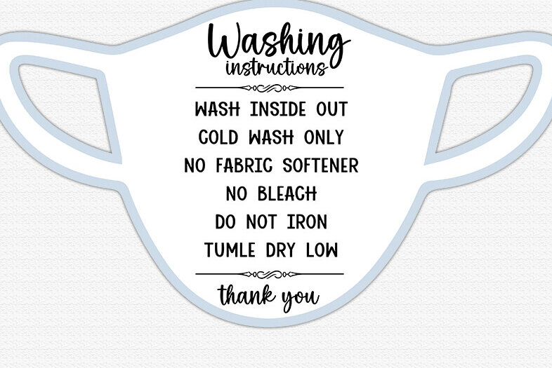 Intra απο ξύλο plywood 3mm-4mm πάχος – Οδηγίες πλυσίματος Μάσκα PNG Δίασταση  20x20 cm INTRAFABR-85650986