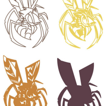 Intra απο ξύλο plywood 3mm-4mm πάχος – Wasp 3D Multilayer/3D Papercut Wasp Δίασταση  20x20 cm INTRAFABR-83668198 - Image 7