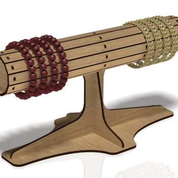 Intra απο ξύλο plywood 3mm-4mm πάχος – Υποστήριξη ρολογιών και βραχιολιών, Δίασταση  20x20 cm INTRAFABR-39622807 - Image 2