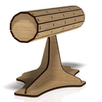 Intra απο ξύλο plywood 3mm-4mm πάχος – Υποστήριξη ρολογιών και βραχιολιών, Δίασταση  20x20 cm INTRAFABR-39622807 - Image 4