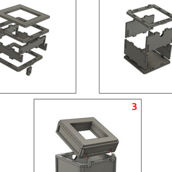 Intra απο ξύλο plywood 3mm-4mm πάχος – Κουτί ρολογιού. Αρχείο κοπής με λέιζερ. Δίασταση  20x20 cm INTRAFABR-88823593 - Image 11