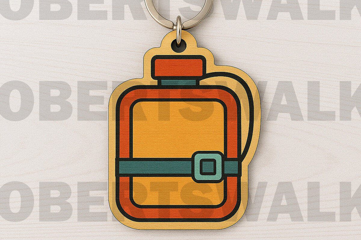 Intra απο ξύλο plywood 3mm-4mm πάχος – Μπρελόκ Καντίνας νερού Δίασταση  5x5 cm INTRAFABR-123329286