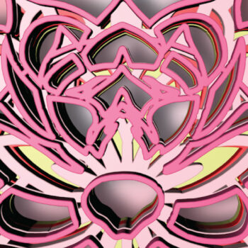 Intra απο ξύλο plywood 3mm-4mm πάχος – Νούφαρα, 4 στρώσεις Δίασταση  20x20 cm INTRAFABR-30558955 - Image 1