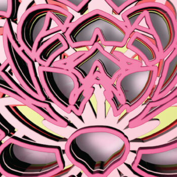 Intra απο ξύλο plywood 3mm-4mm πάχος – Νούφαρα, 4 στρώσεις Δίασταση  20x20 cm INTRAFABR-30558955 - Image 3