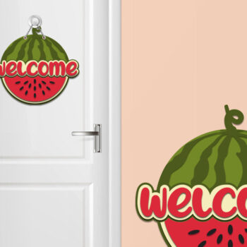 Intra απο ξύλο plywood 3mm-4mm πάχος – Πινακίδα πόρτας με στρώσεις καρπούζι - Png Δίασταση  20x20 cm INTRAFABR-29421162 - Image 1