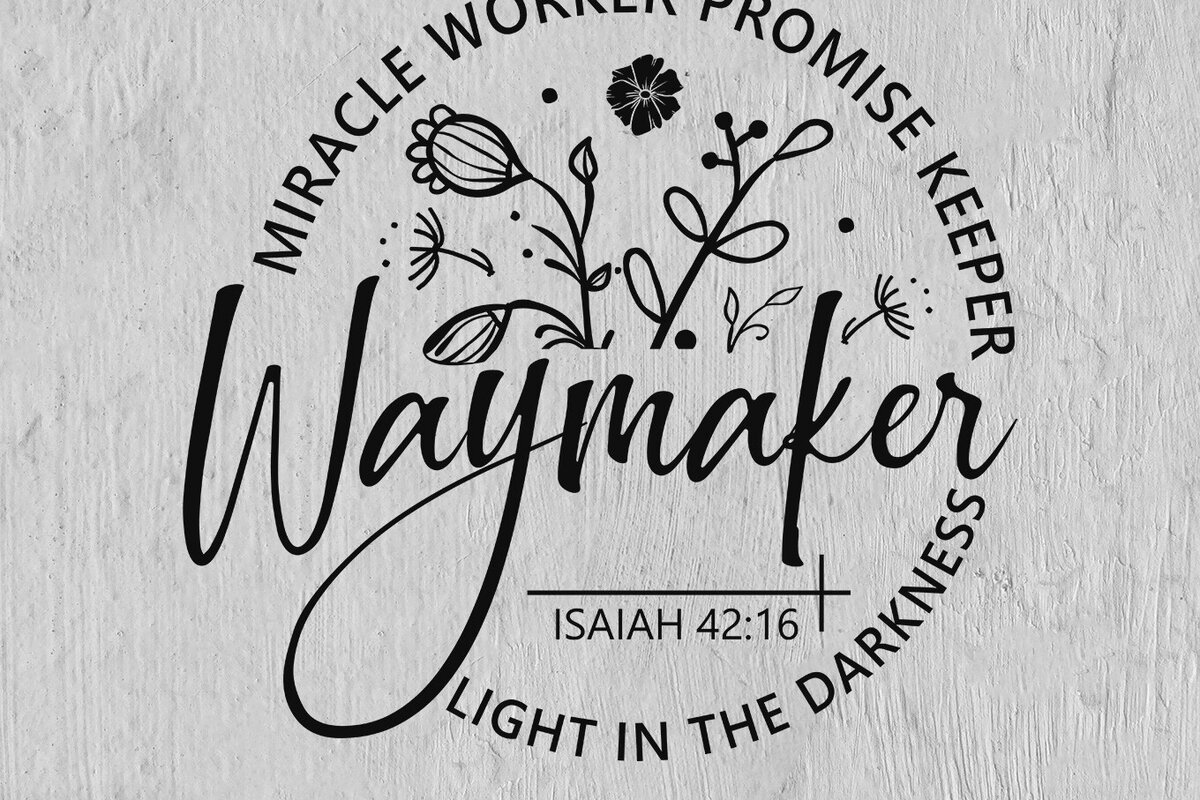 Intra απο ξύλο plywood 3mm-4mm πάχος – Waymaker, Θαυματουργός Jesus Δίασταση  20x20 cm INTRAFABR-101626463