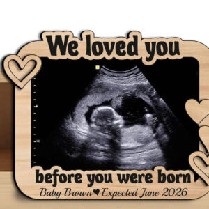 Intra απο ξύλο plywood 3mm-4mm πάχος – We Love You Υπερηχογράφημα Baby Δίασταση  20x20 cm INTRAFABR-123098175