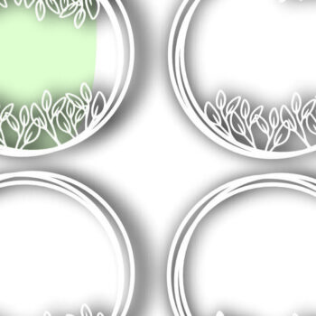 Intra απο ξύλο plywood 3mm-4mm πάχος – Κορνίζα Topper Cake Γάμου Δίασταση  20x20 cm INTRAFABR-116837396 - Image 3