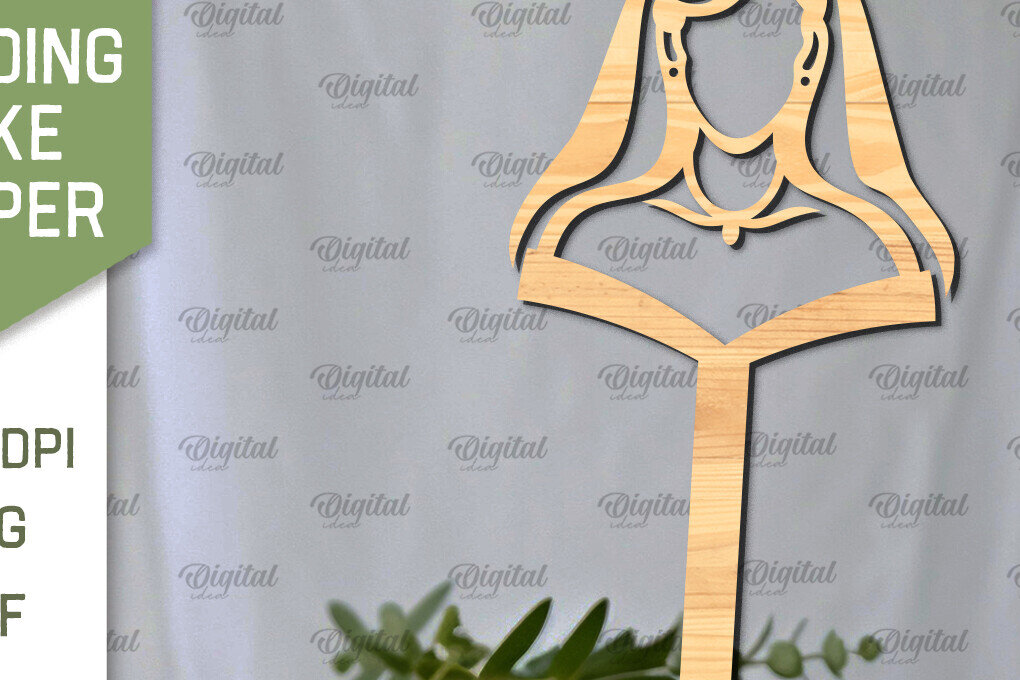 Intra απο ξύλο plywood 3mm-4mm πάχος – Topper Γαμήλιας Τούρτας Κοπή Laser Δίασταση  20x20 cm INTRAFABR-98917891