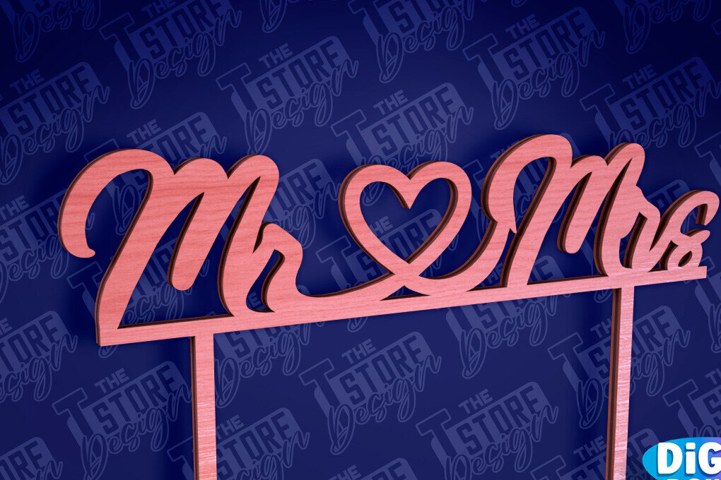 Intra απο ξύλο plywood 3mm-4mm πάχος –  κοπής Laser Topper Topper Γαμήλιας Τούρτας Δίασταση  20x20 cm INTRAFABR-94079667