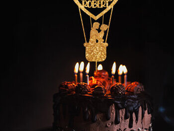 Intra απο ξύλο plywood 3mm-4mm πάχος – Topper Γαμήλιας Τούρτας Δίασταση  20x20 cm INTRAFABR-29804689 - Image 1