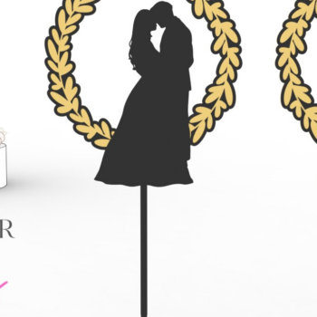 Intra απο ξύλο plywood 3mm-4mm πάχος – Topper Γαμήλιας Τούρτας | | Δίασταση  20x20 cm INTRAFABR-86319118 - Image 1