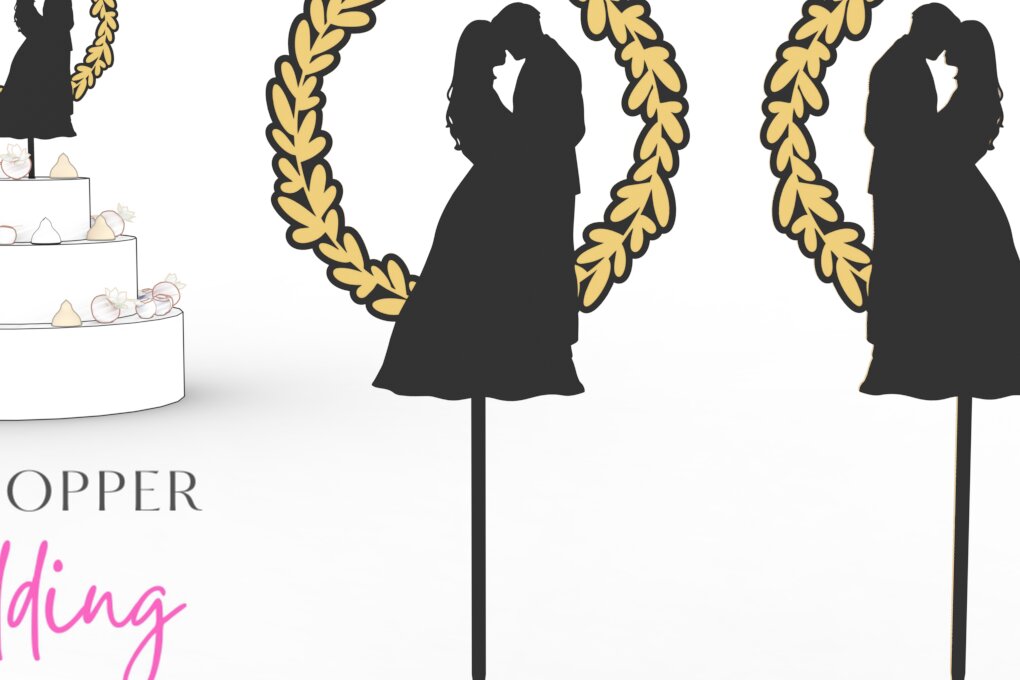 Intra απο ξύλο plywood 3mm-4mm πάχος – Topper Γαμήλιας Τούρτας | | Δίασταση  20x20 cm INTRAFABR-86319118