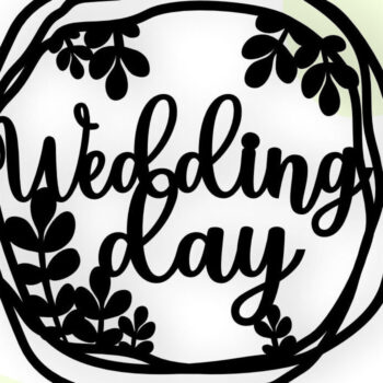 Intra απο ξύλο plywood 3mm-4mm πάχος – Wedding Cake Topper, Mr and Mrs Δίασταση  20x20 cm INTRAFABR-117202267 - Image 4