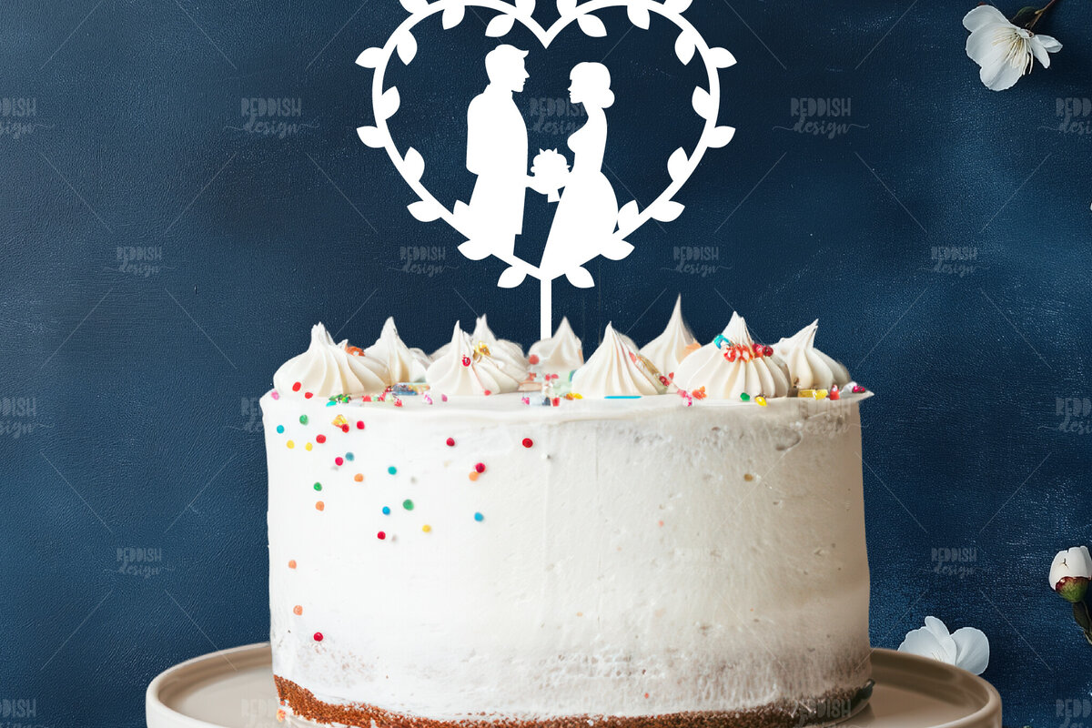 Intra απο ξύλο plywood 3mm-4mm πάχος – Topper Γαμήλιας Τούρτας, Wedding Δίασταση  20x20 cm INTRAFABR-119732302