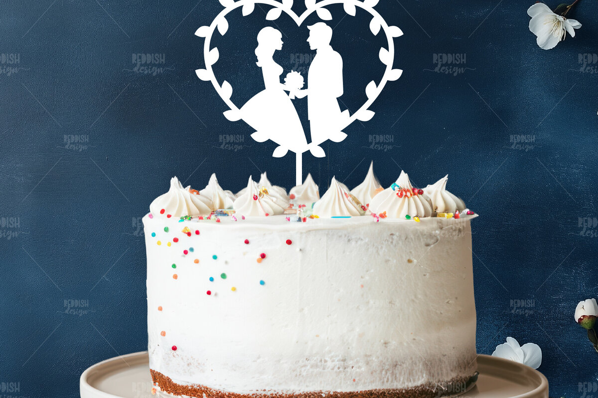 Intra απο ξύλο plywood 3mm-4mm πάχος – Topper Γαμήλιας Τούρτας, Wedding Δίασταση  20x20 cm INTRAFABR-119732334