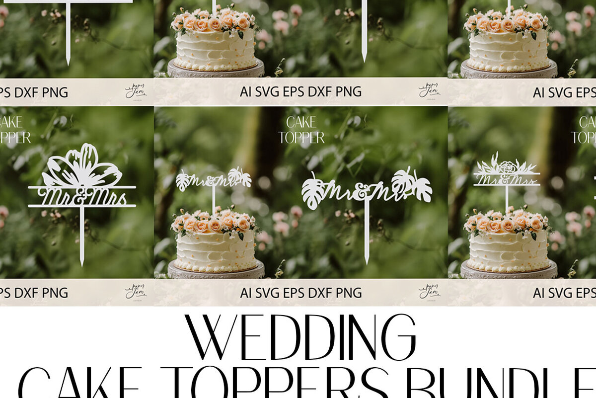 Intra απο ξύλο plywood 3mm-4mm πάχος – Πακέτο Toppers Wedding Cake Δίασταση  20x20 cm INTRAFABR-120481646